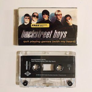 Backstreet Boys Quit Playing Games With My Heart Cassette Single Tested